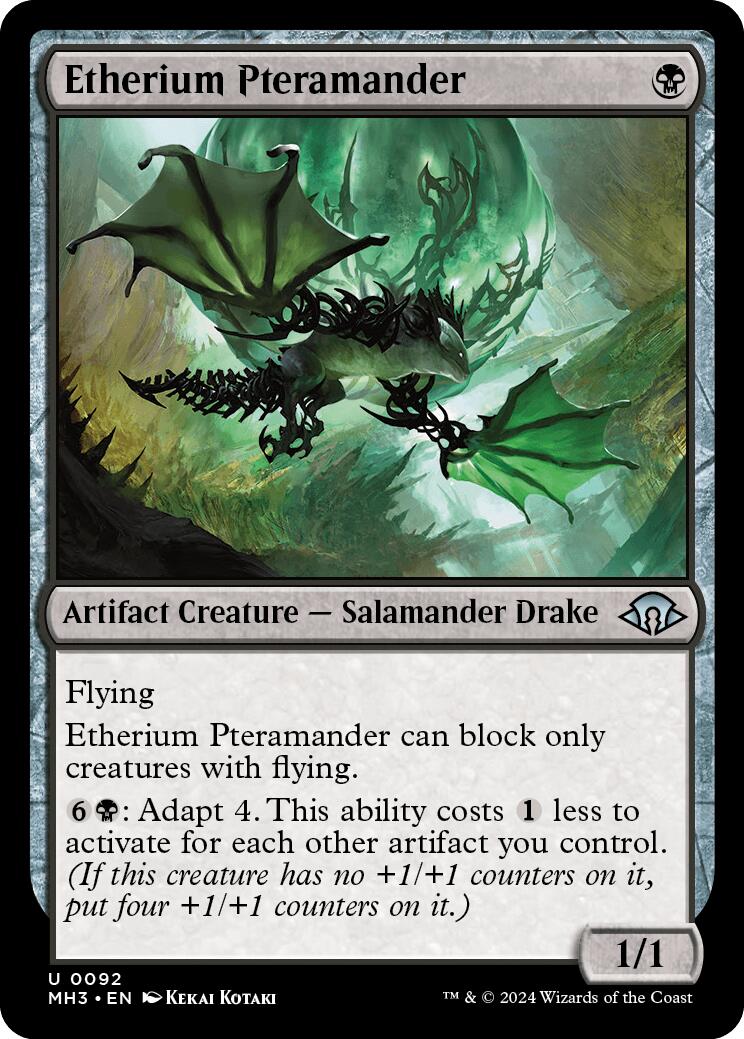 Etherium Pteramander [Modern Horizons 3] | Webway Games