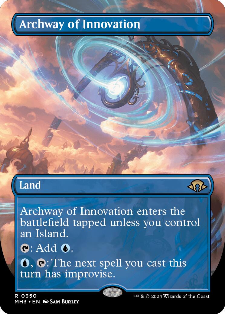 Archway of Innovation (Borderless) [Modern Horizons 3] | Webway Games