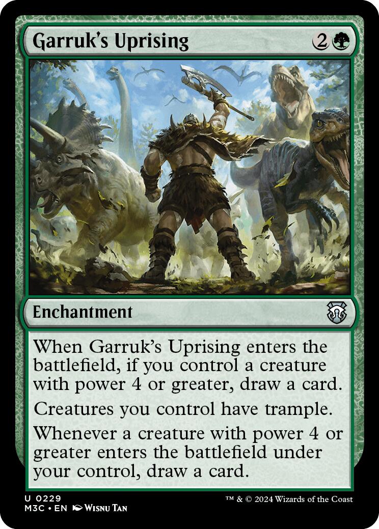 Garruk's Uprising [Modern Horizons 3 Commander] | Webway Games