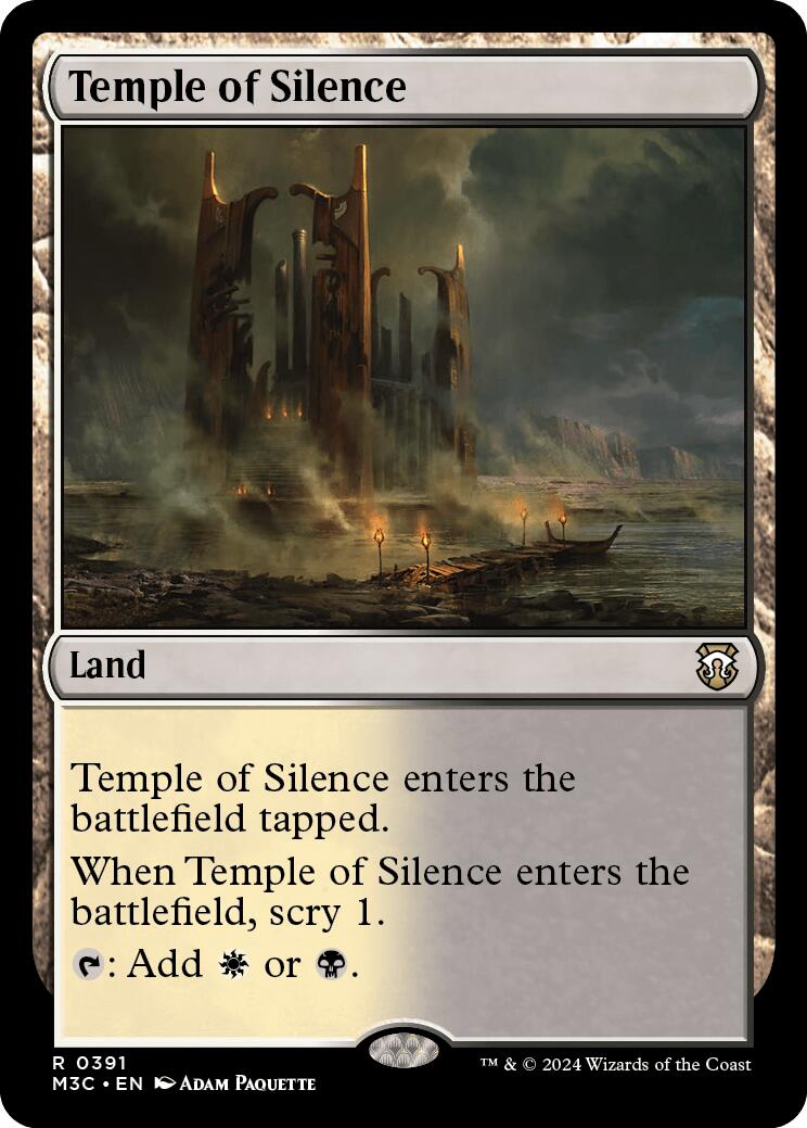 Temple of Silence [Modern Horizons 3 Commander] | Webway Games