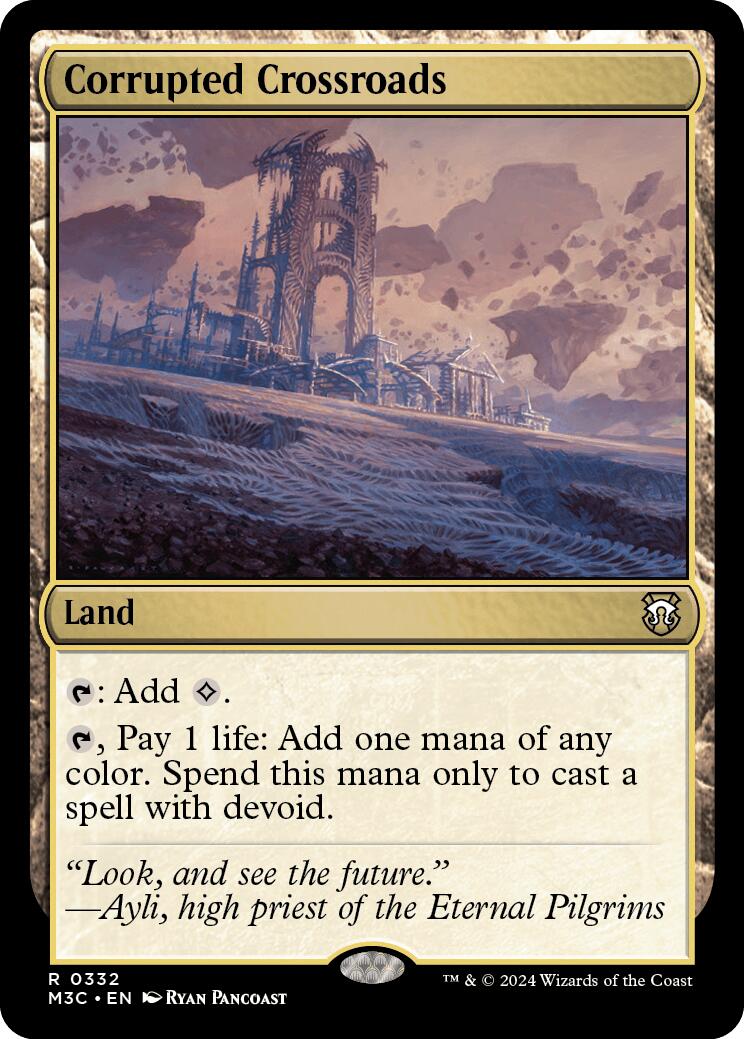 Corrupted Crossroads [Modern Horizons 3 Commander] | Webway Games