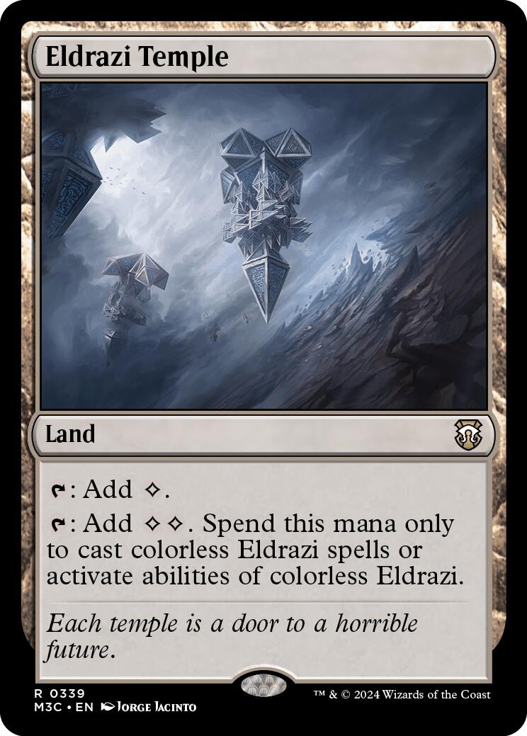 Eldrazi Temple [Modern Horizons 3 Commander] | Webway Games