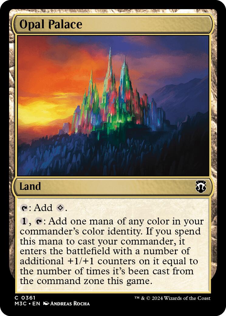 Opal Palace [Modern Horizons 3 Commander] | Webway Games