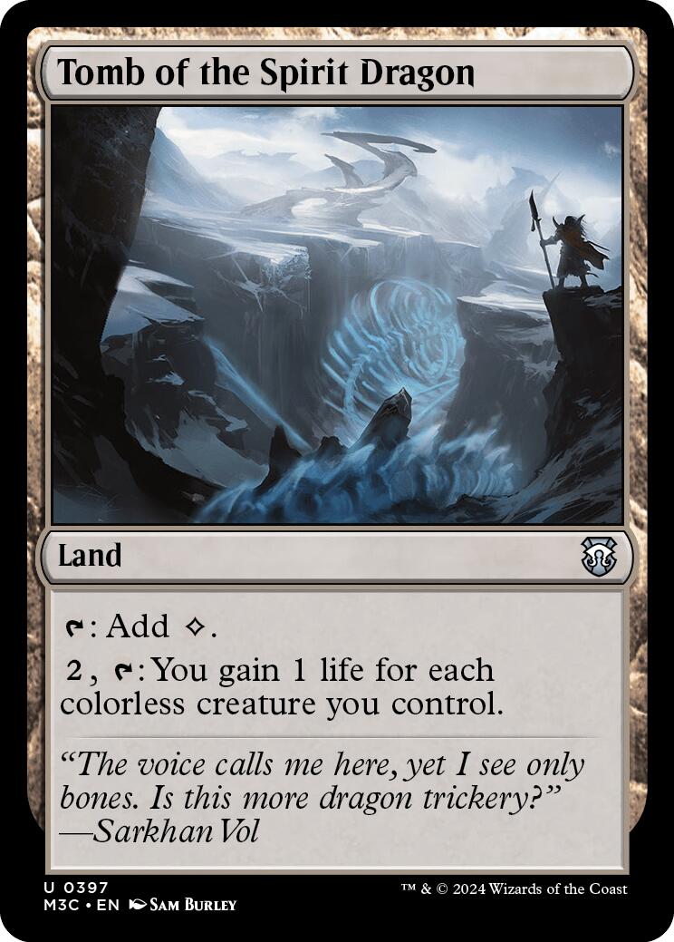 Tomb of the Spirit Dragon [Modern Horizons 3 Commander] | Webway Games