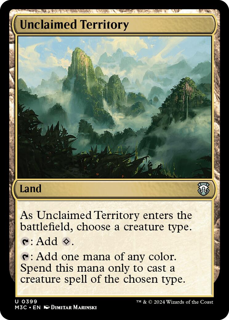 Unclaimed Territory [Modern Horizons 3 Commander] | Webway Games