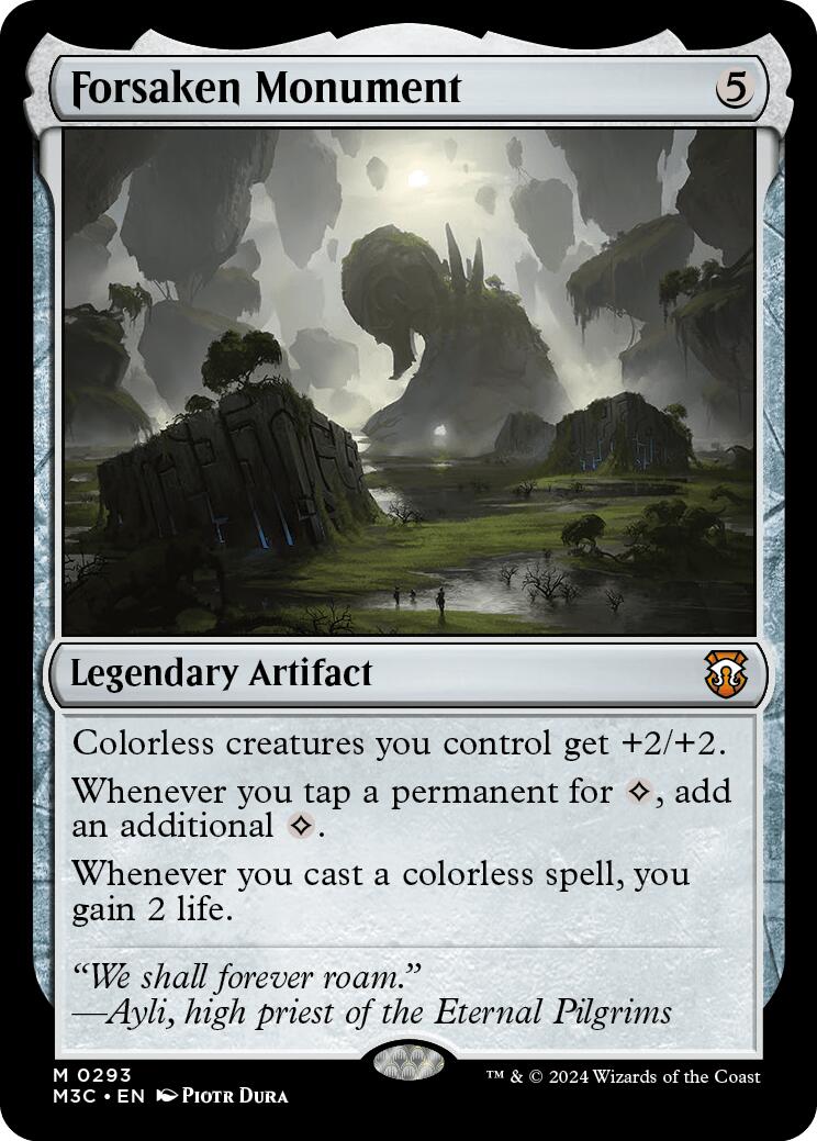 Forsaken Monument [Modern Horizons 3 Commander] | Webway Games