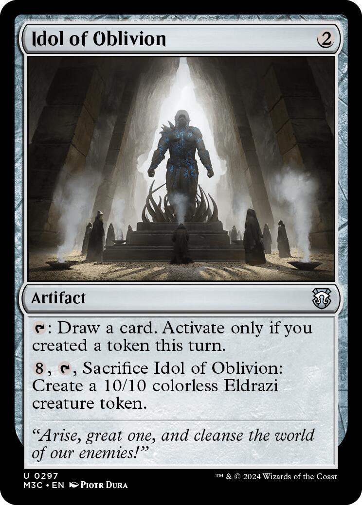 Idol of Oblivion [Modern Horizons 3 Commander] | Webway Games