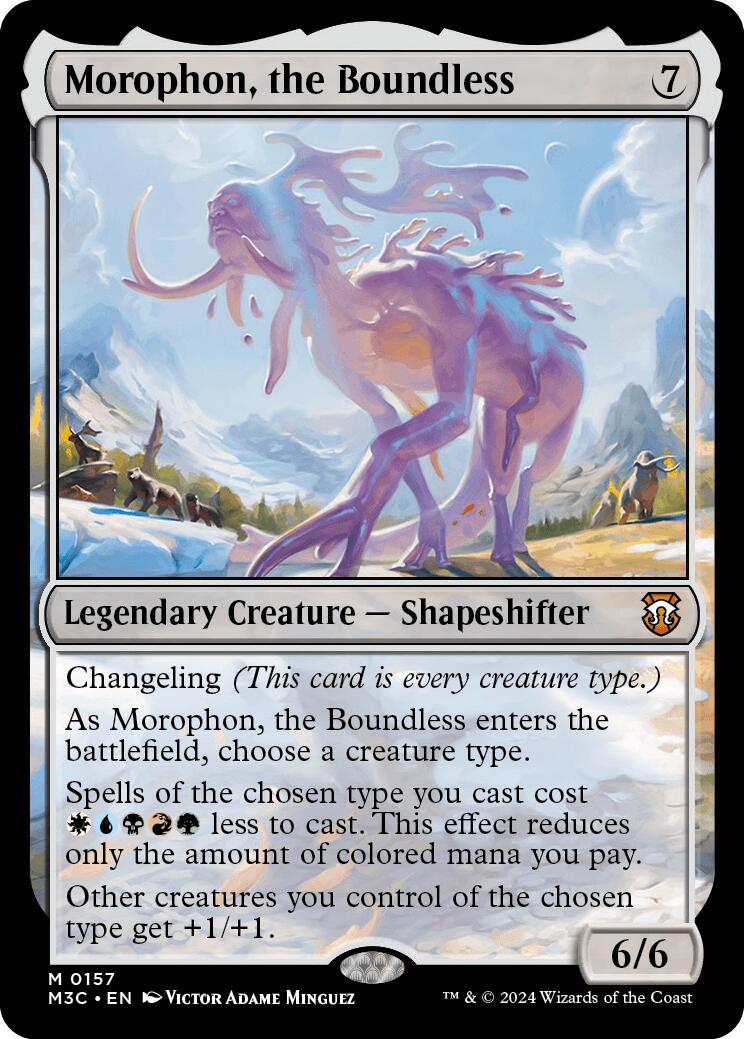 Morophon, the Boundless [Modern Horizons 3 Commander] | Webway Games