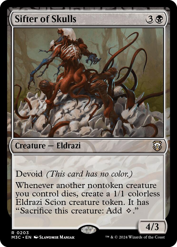 Sifter of Skulls [Modern Horizons 3 Commander] | Webway Games