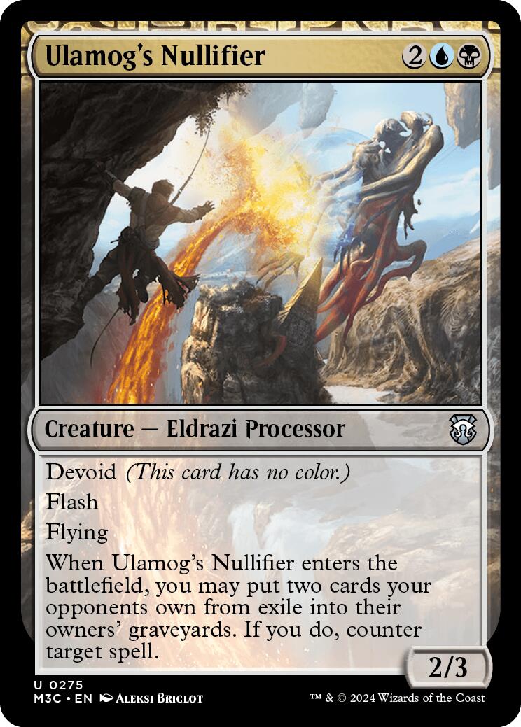 Ulamog's Nullifier [Modern Horizons 3 Commander] | Webway Games