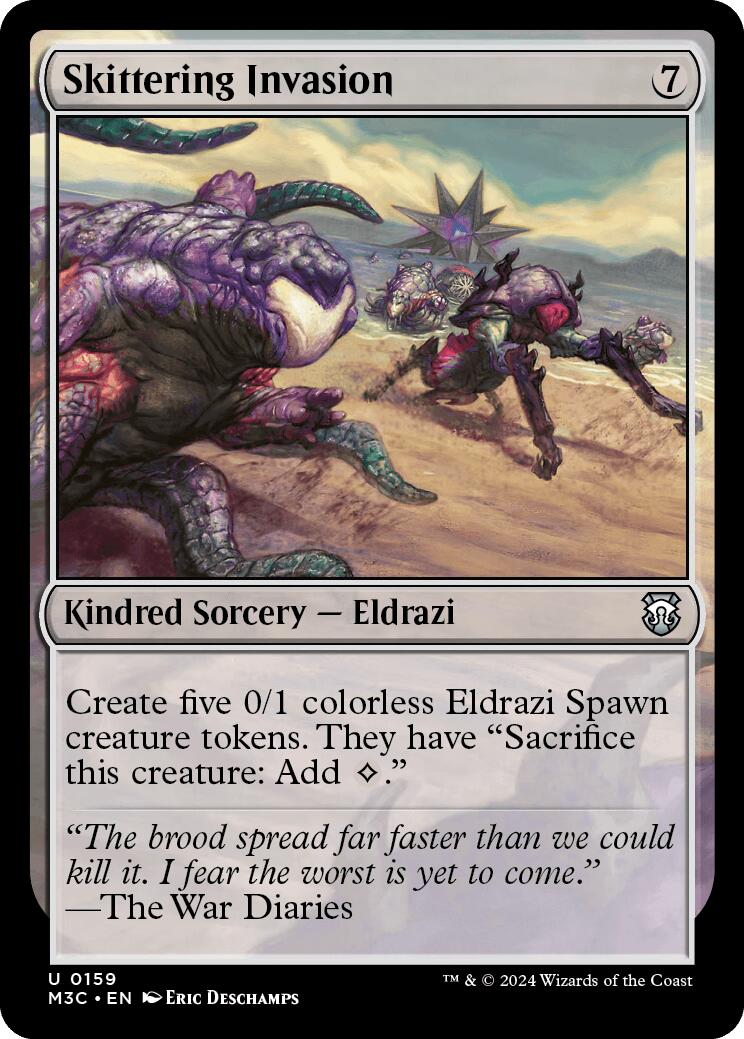 Skittering Invasion [Modern Horizons 3 Commander] | Webway Games
