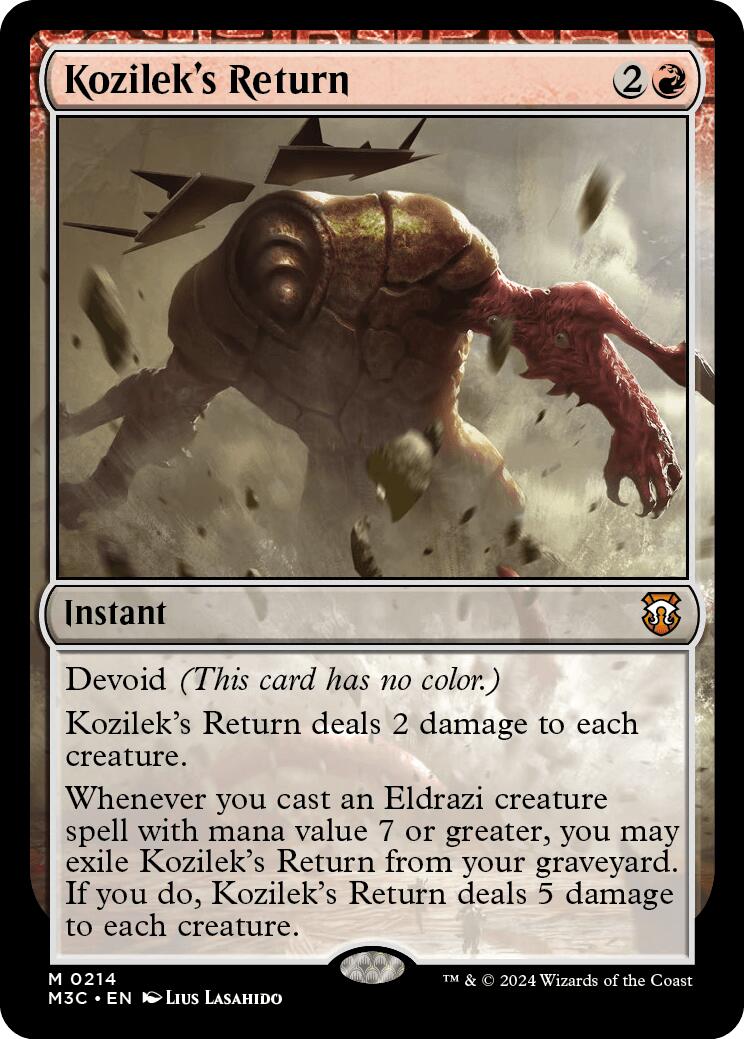 Kozilek's Return [Modern Horizons 3 Commander] | Webway Games