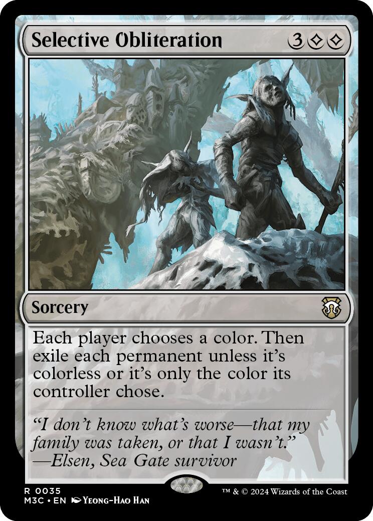 Selective Obliteration [Modern Horizons 3 Commander] | Webway Games
