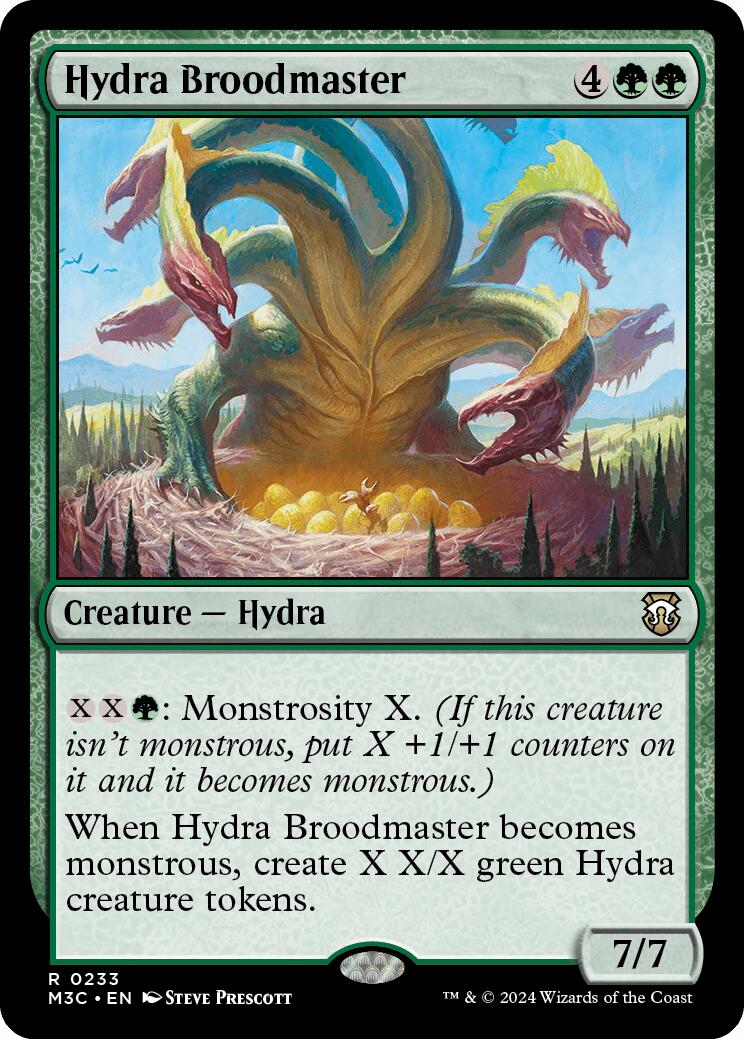 Hydra Broodmaster [Modern Horizons 3 Commander] | Webway Games