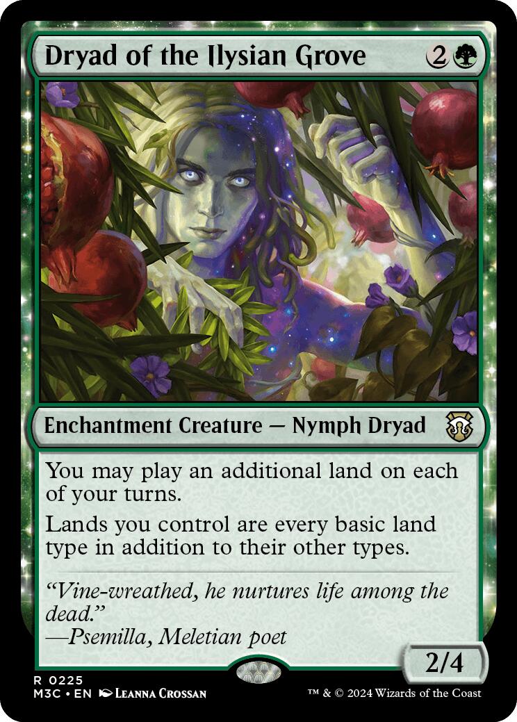 Dryad of the Ilysian Grove [Modern Horizons 3 Commander] | Webway Games