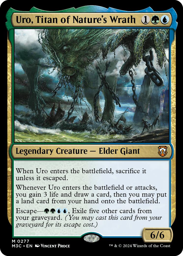 Uro, Titan of Nature's Wrath [Modern Horizons 3 Commander] | Webway Games