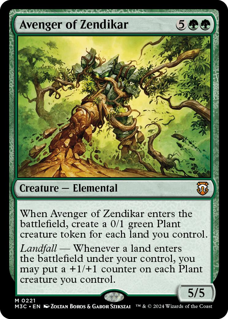 Avenger of Zendikar [Modern Horizons 3 Commander] | Webway Games