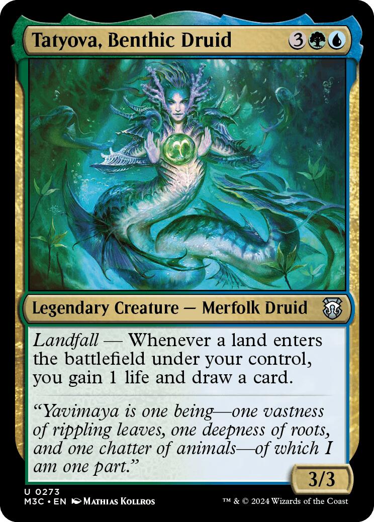Tatyova, Benthic Druid [Modern Horizons 3 Commander] | Webway Games