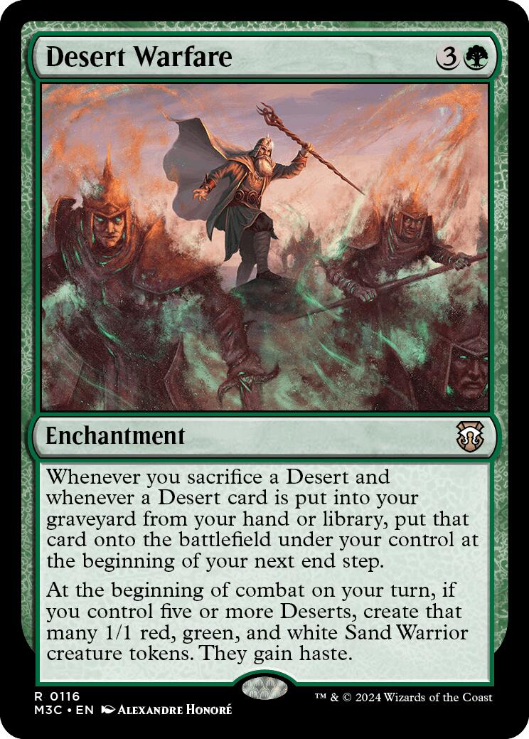 Desert Warfare [Modern Horizons 3 Commander] | Webway Games