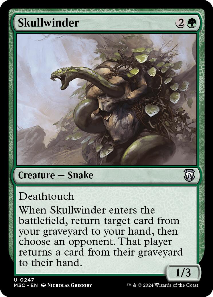 Skullwinder [Modern Horizons 3 Commander] | Webway Games