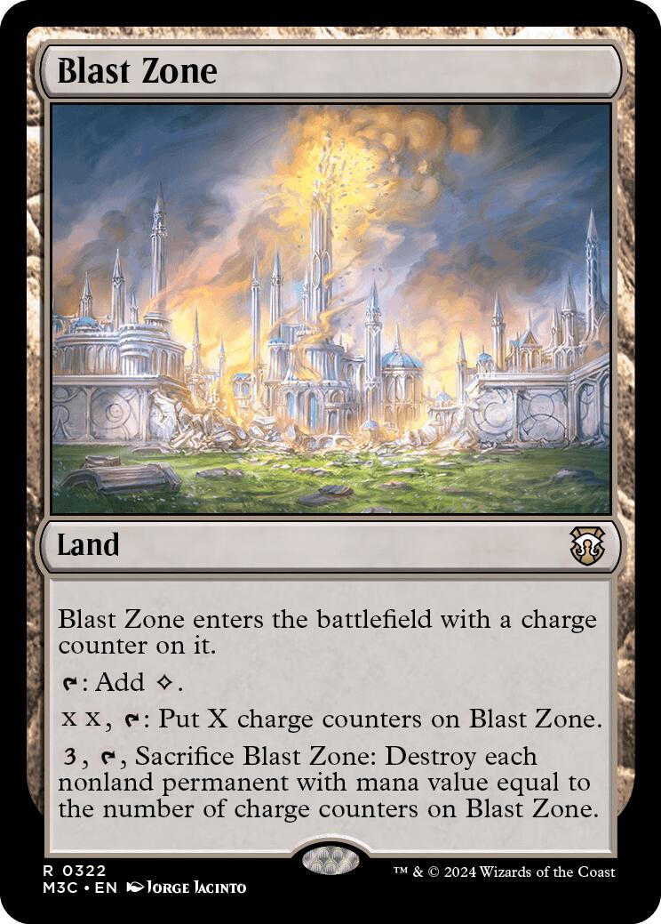 Blast Zone [Modern Horizons 3 Commander] | Webway Games
