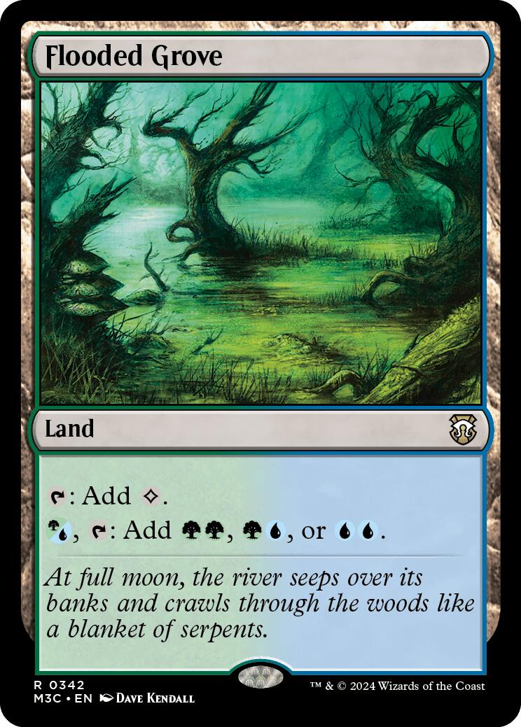 Flooded Grove [Modern Horizons 3 Commander] | Webway Games
