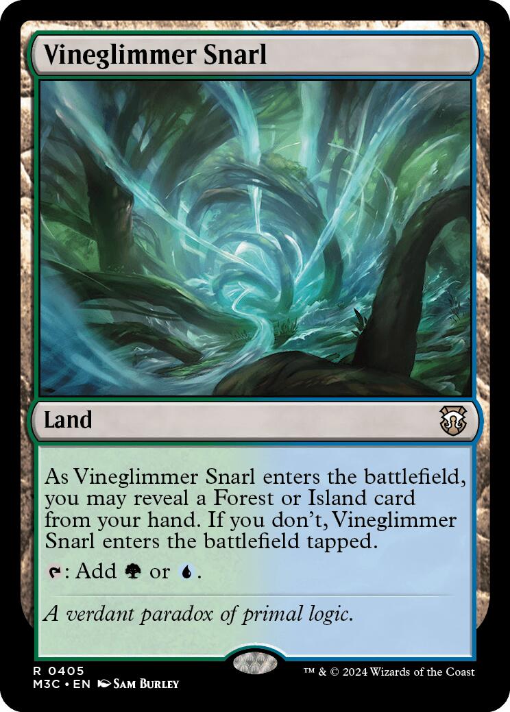 Vineglimmer Snarl [Modern Horizons 3 Commander] | Webway Games