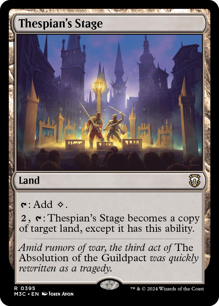 Thespian's Stage [Modern Horizons 3 Commander] | Webway Games