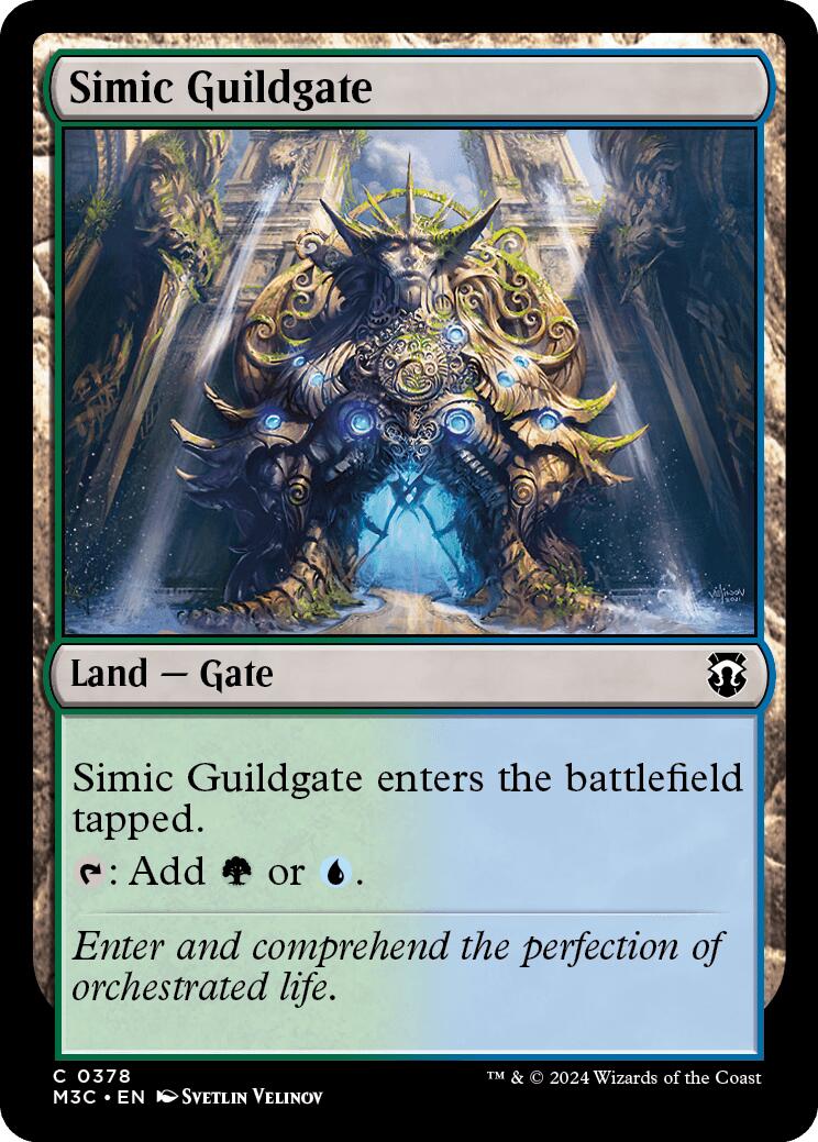 Simic Guildgate [Modern Horizons 3 Commander] | Webway Games
