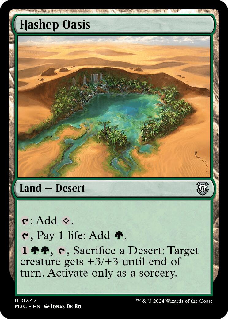 Hashep Oasis [Modern Horizons 3 Commander] | Webway Games