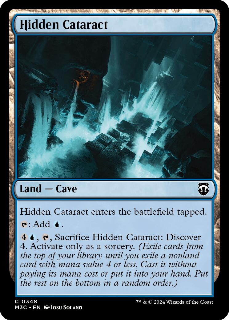 Hidden Cataract [Modern Horizons 3 Commander] | Webway Games