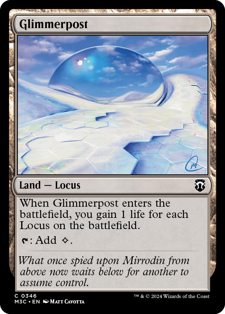 Glimmerpost [Modern Horizons 3 Commander] | Webway Games