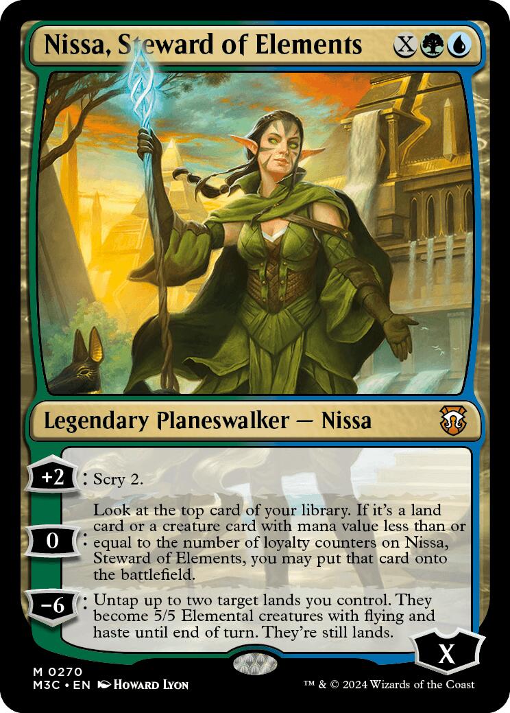 Nissa, Steward of Elements [Modern Horizons 3 Commander] | Webway Games