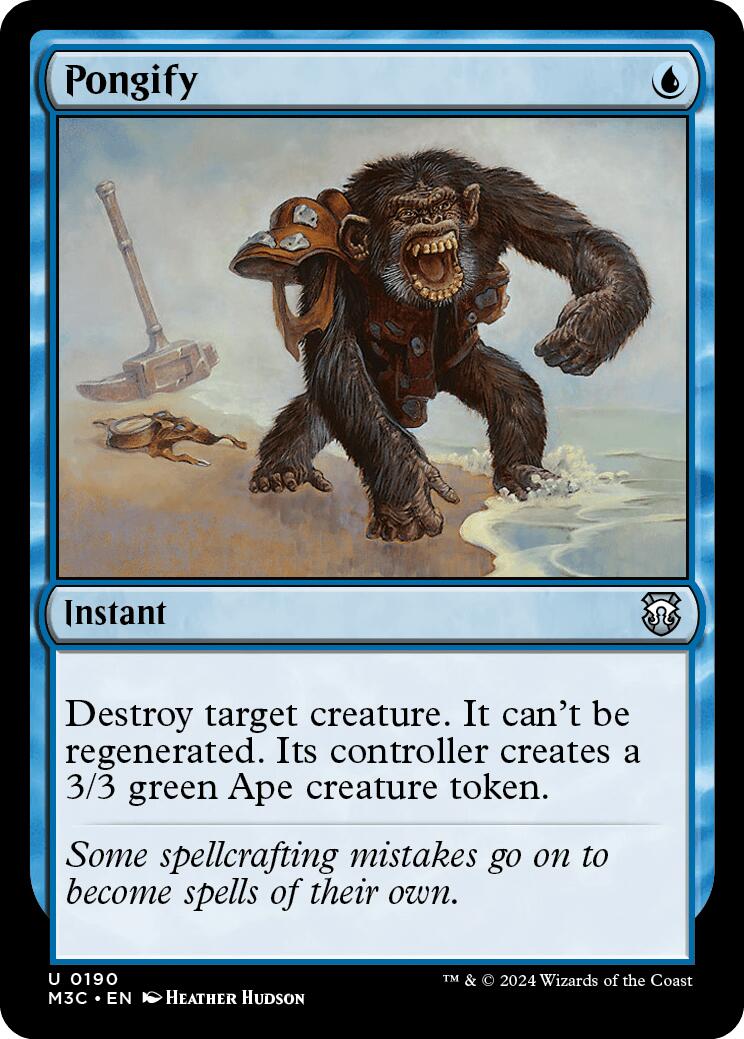 Pongify [Modern Horizons 3 Commander] | Webway Games