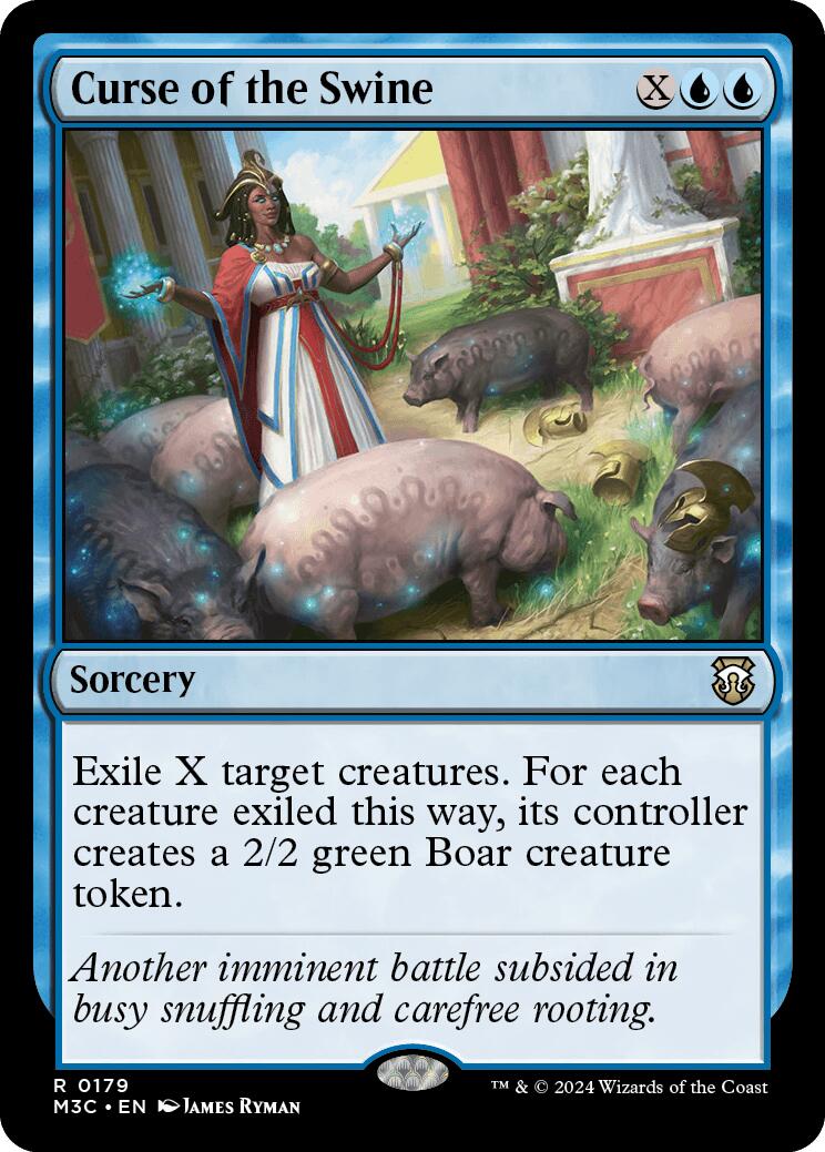Curse of the Swine [Modern Horizons 3 Commander] | Webway Games
