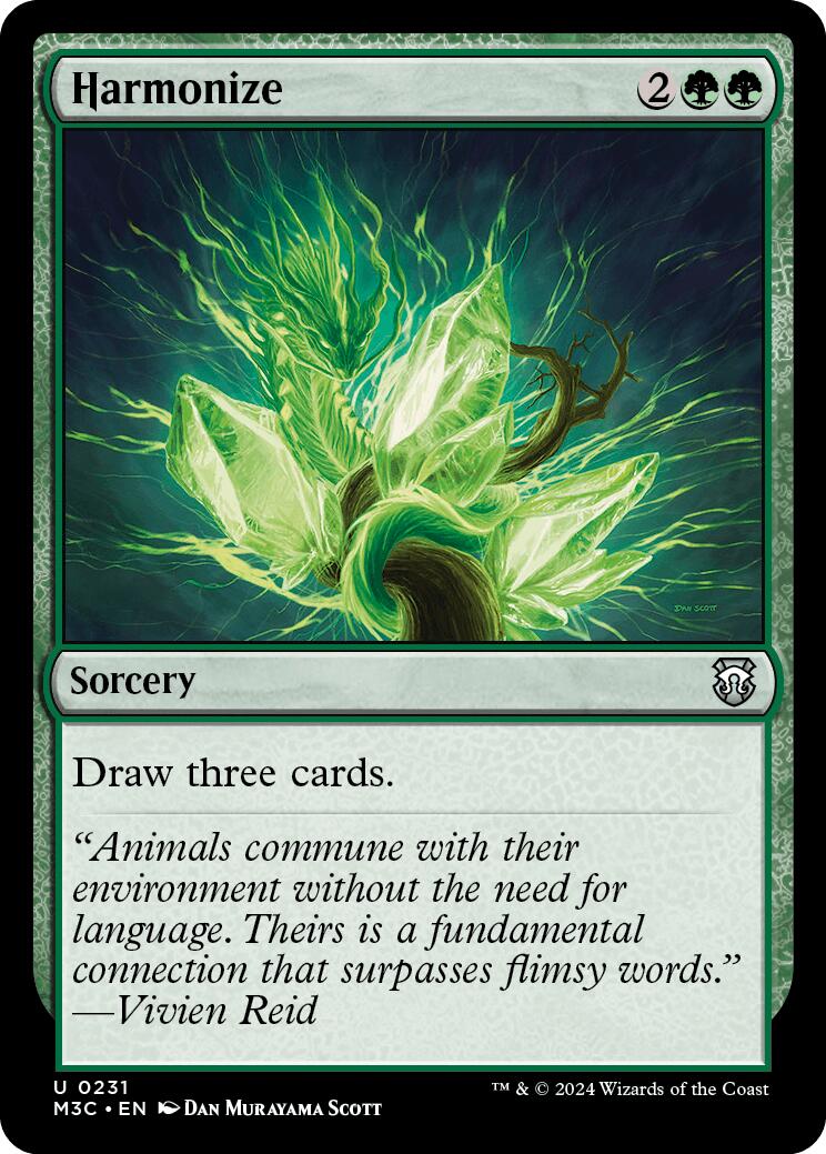 Harmonize [Modern Horizons 3 Commander] | Webway Games
