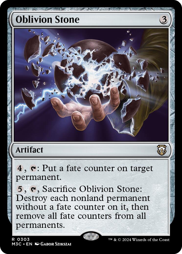 Oblivion Stone [Modern Horizons 3 Commander] | Webway Games