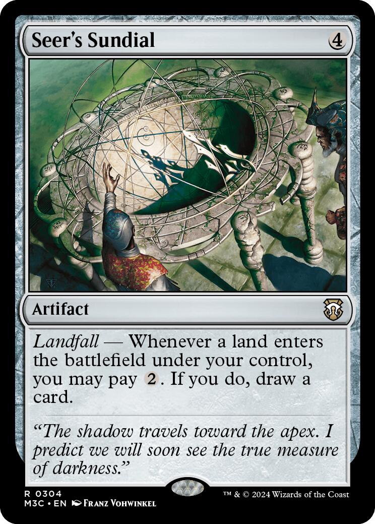 Seer's Sundial [Modern Horizons 3 Commander] | Webway Games