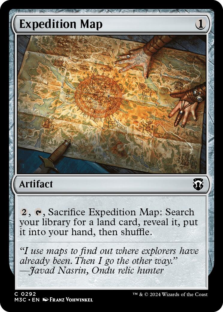 Expedition Map [Modern Horizons 3 Commander] | Webway Games