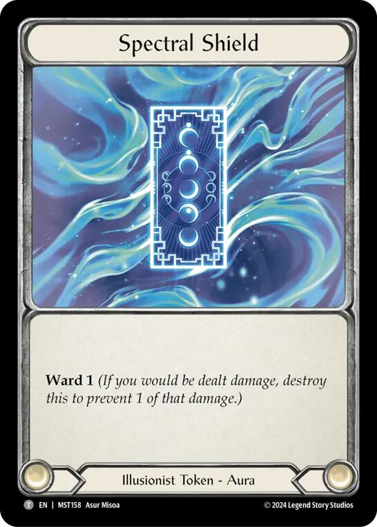 Beckoning Mistblade // Spectral Shield [MST003//MST158] (Part the Mistveil) | Webway Games