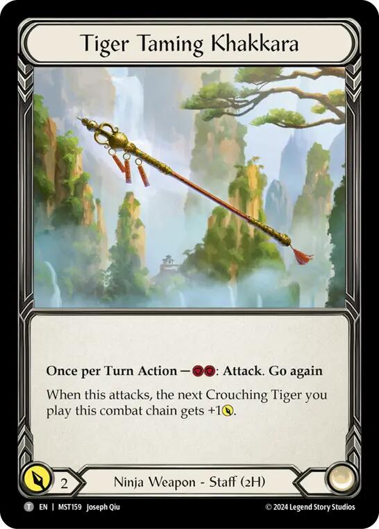 Beckoning Mistblade // Tiger Taming Khakkara [MST003//MST159] (Part the Mistveil) | Webway Games