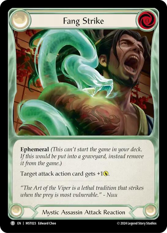 Fang Strike // Zen [MST023//MST047] (Part the Mistveil) | Webway Games