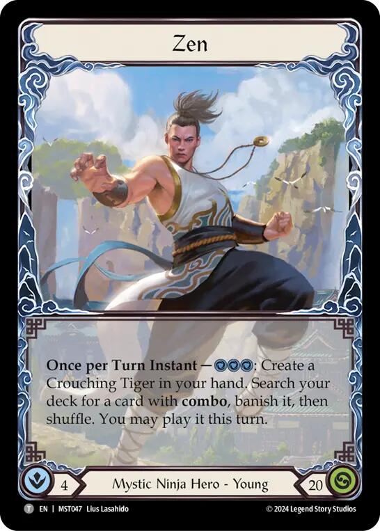 Fang Strike // Zen [MST023//MST047] (Part the Mistveil) | Webway Games
