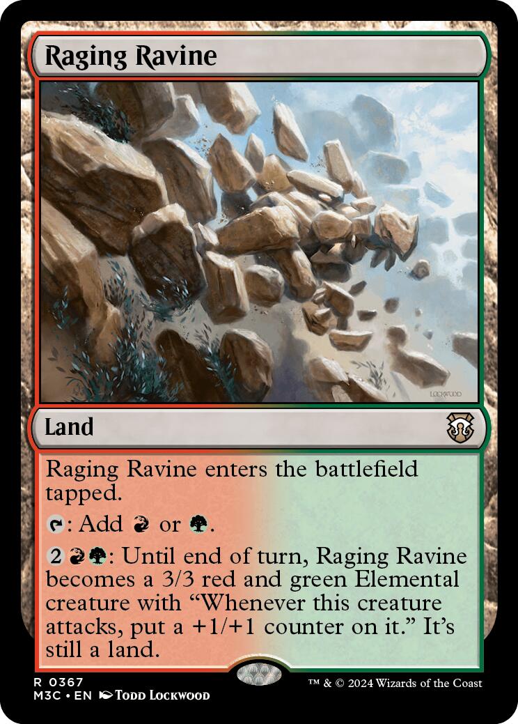 Raging Ravine [Modern Horizons 3 Commander] | Webway Games