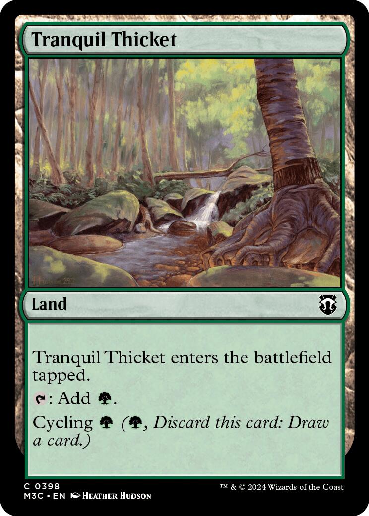 Tranquil Thicket [Modern Horizons 3 Commander] | Webway Games