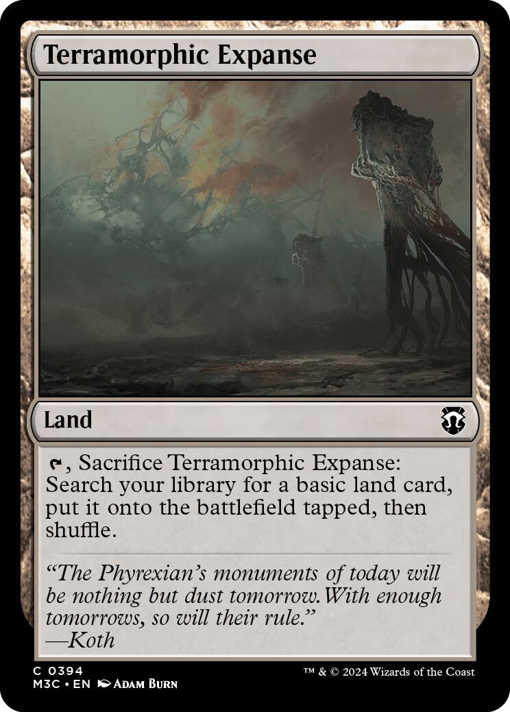 Terramorphic Expanse [Modern Horizons 3 Commander] | Webway Games