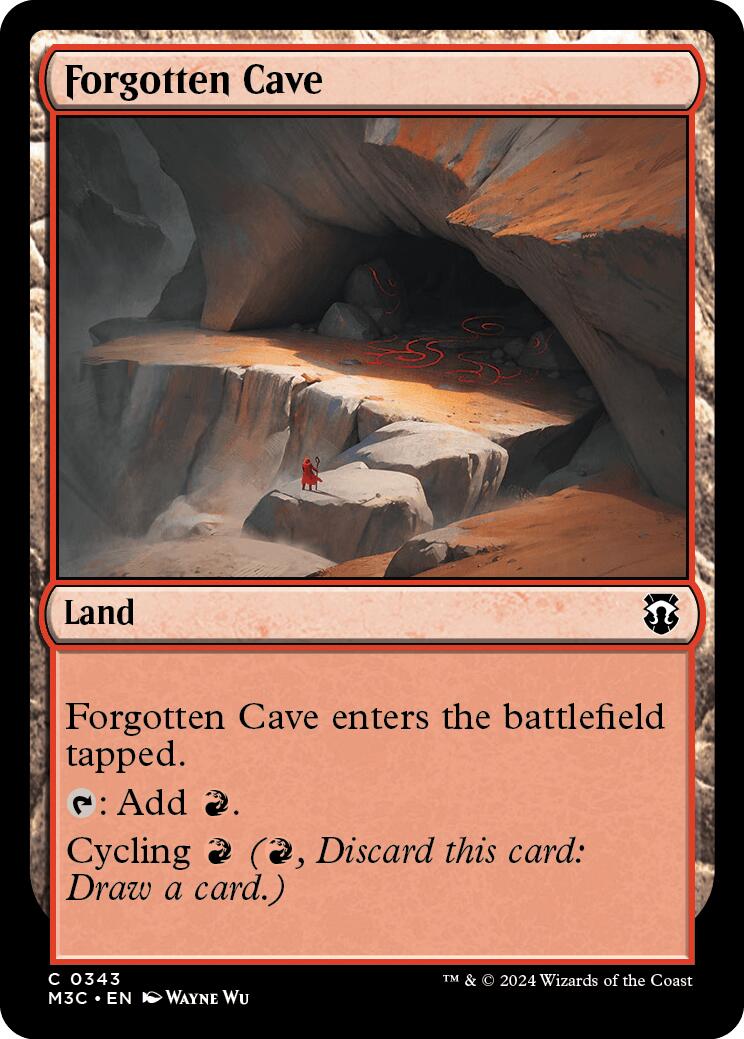 Forgotten Cave [Modern Horizons 3 Commander] | Webway Games