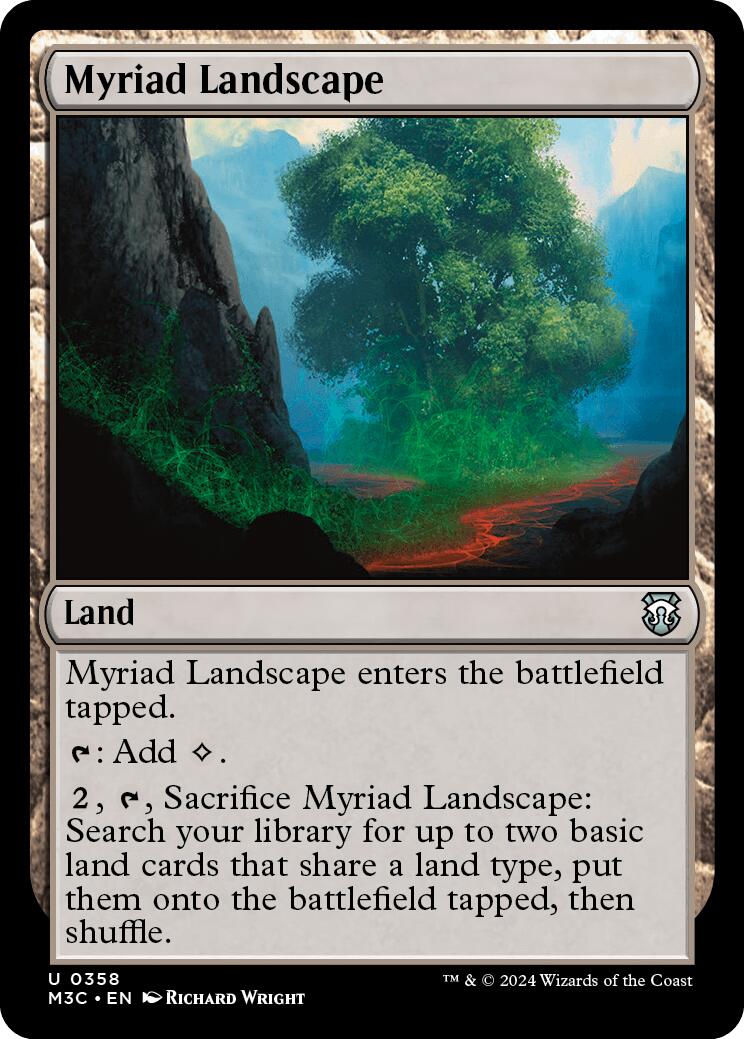 Myriad Landscape [Modern Horizons 3 Commander] | Webway Games