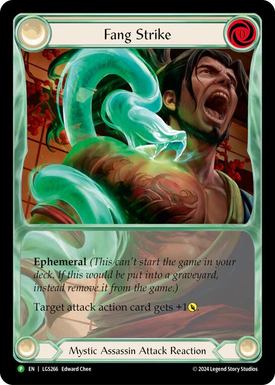 Fang Strike [LGS266] (Promo)  Rainbow Foil | Webway Games