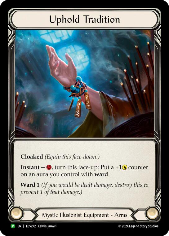 Uphold Tradition [LGS272] (Promo)  Rainbow Foil | Webway Games